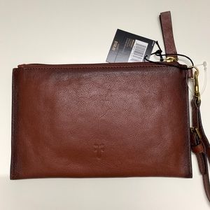 ❗️SOLD❗️Frye Leather Wristlet